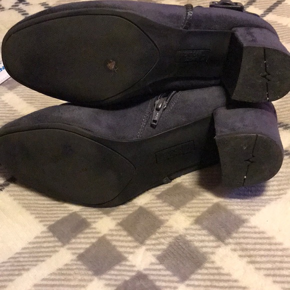 White Mountain blue suede boots - Picture 5 of 8